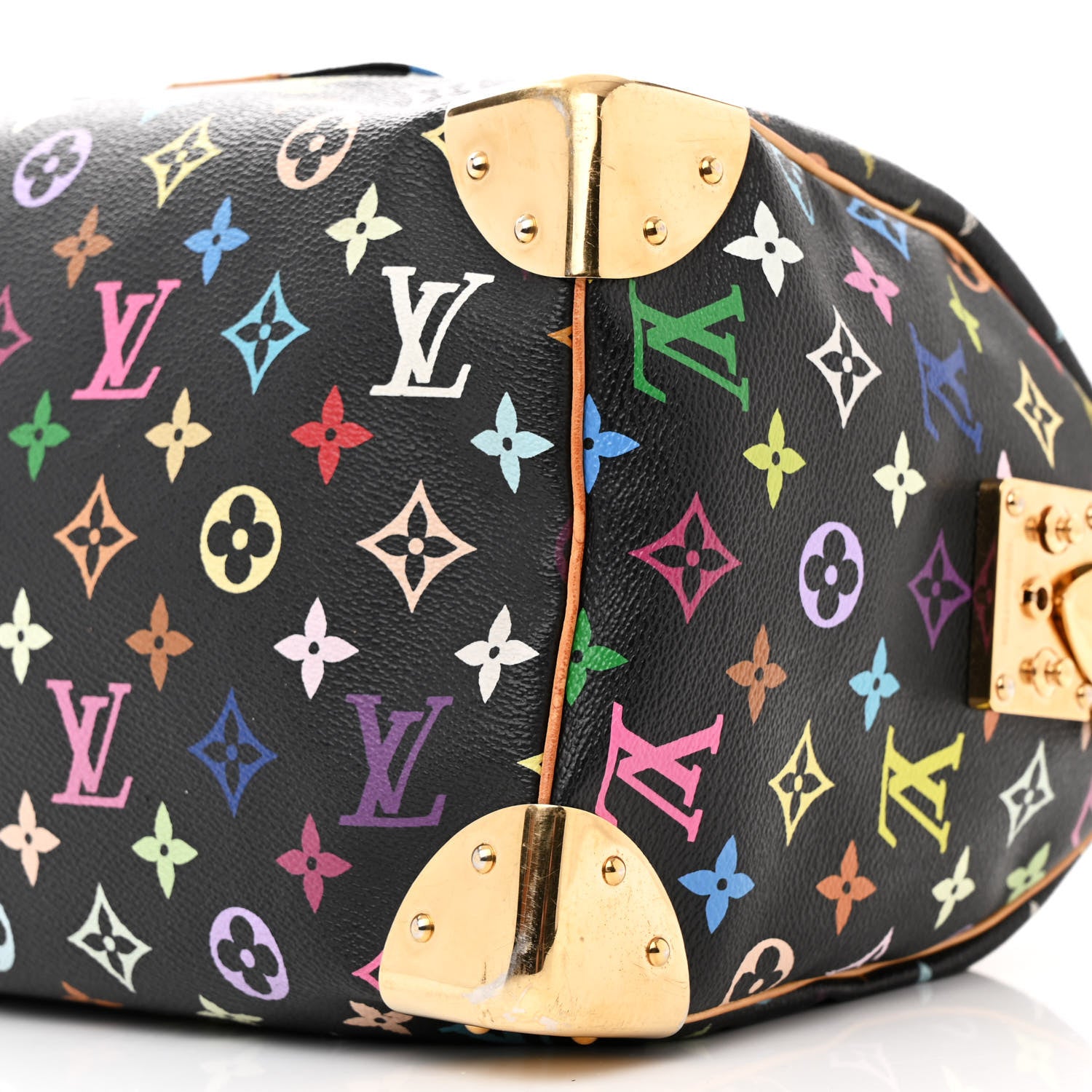 Louis Vuitton Monogram Multicolor Speedy 30 Black 9 of 13