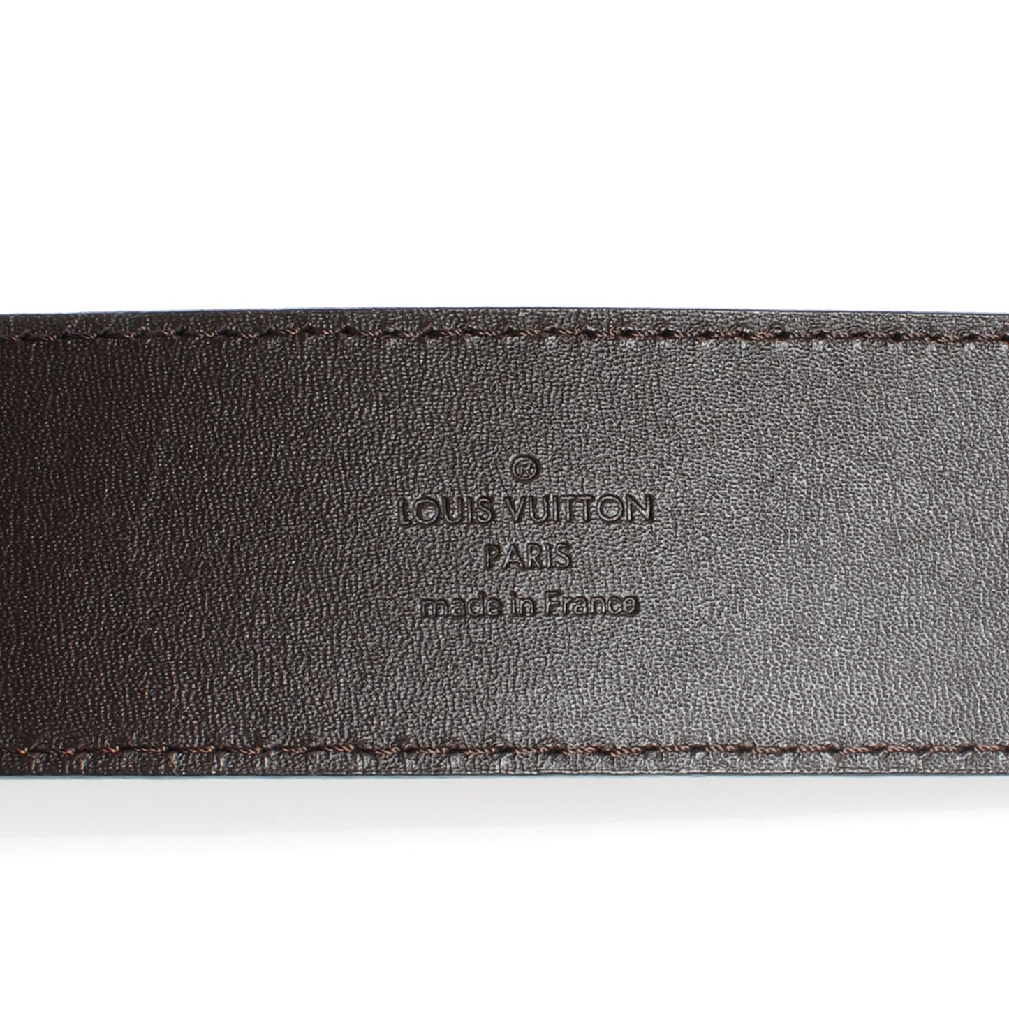 Damier Ebene LV Initiales Belt 95 38