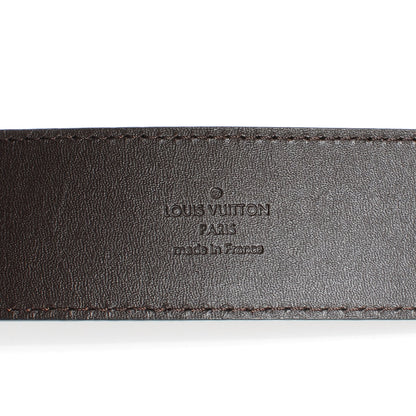 Louis Vuitton Damier Ebene LV Initiales Belt 95 38 6 of 7