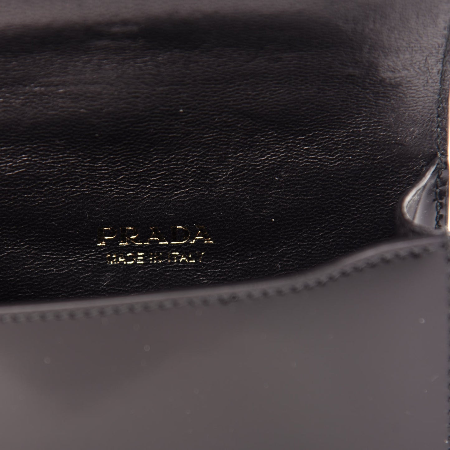 Spazzolato Micro Cahier Bag Black