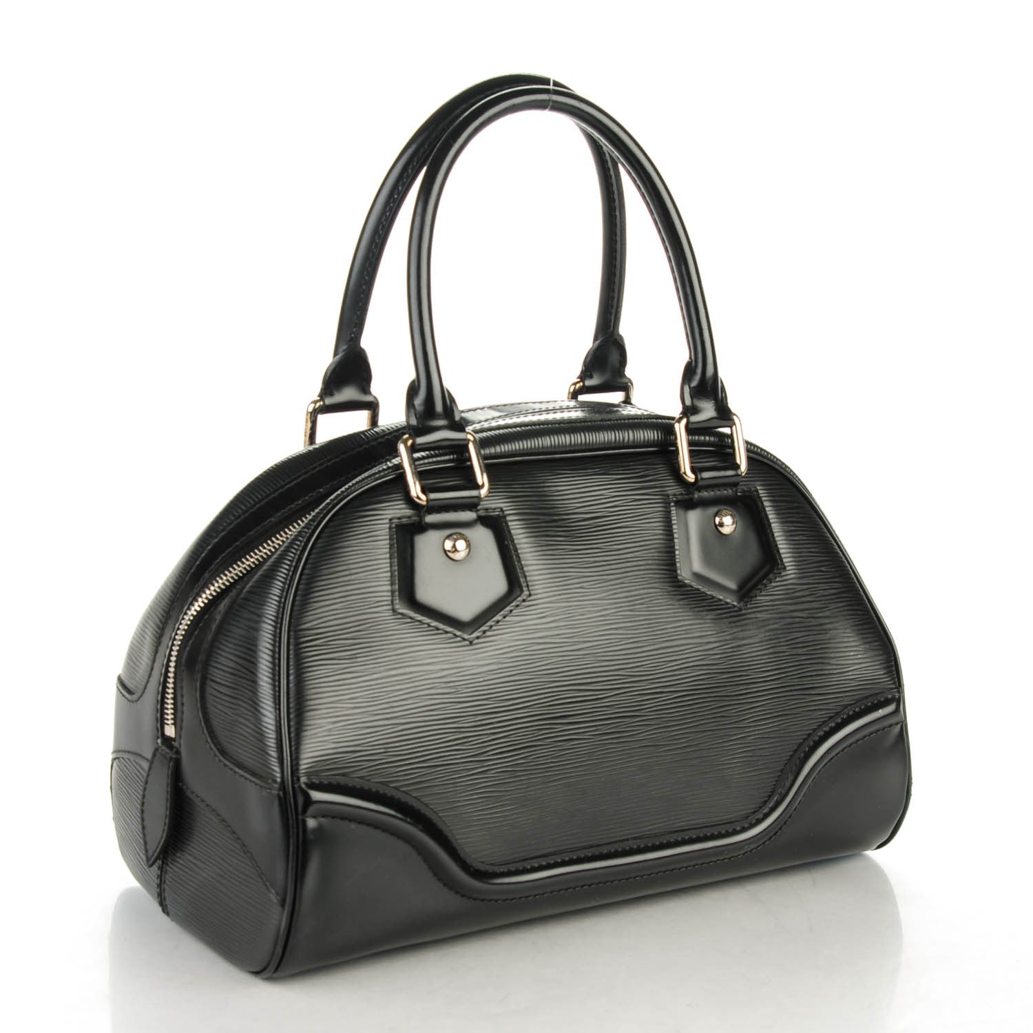Louis Vuitton Epi Bowling Montaigne PM Black 3 of 7