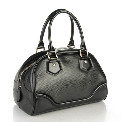 Louis Vuitton Epi Bowling Montaigne PM Black 3 of 7