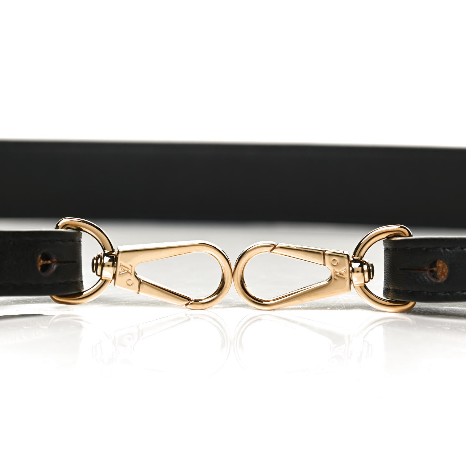 Louis Vuitton Reverse Monogram Bandouliere Shoulder Strap XL Black 3 of 6