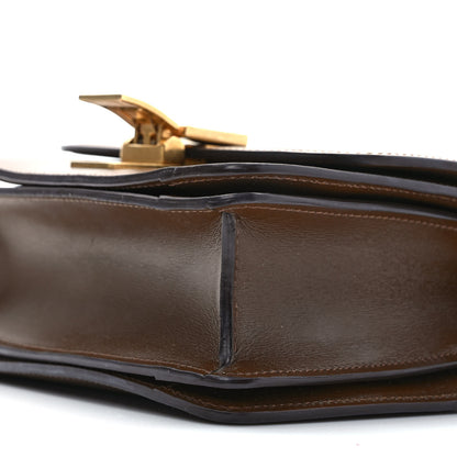 Celine Smooth Calfskin Small Classic Box Flap Bag Camel 8 of 8
