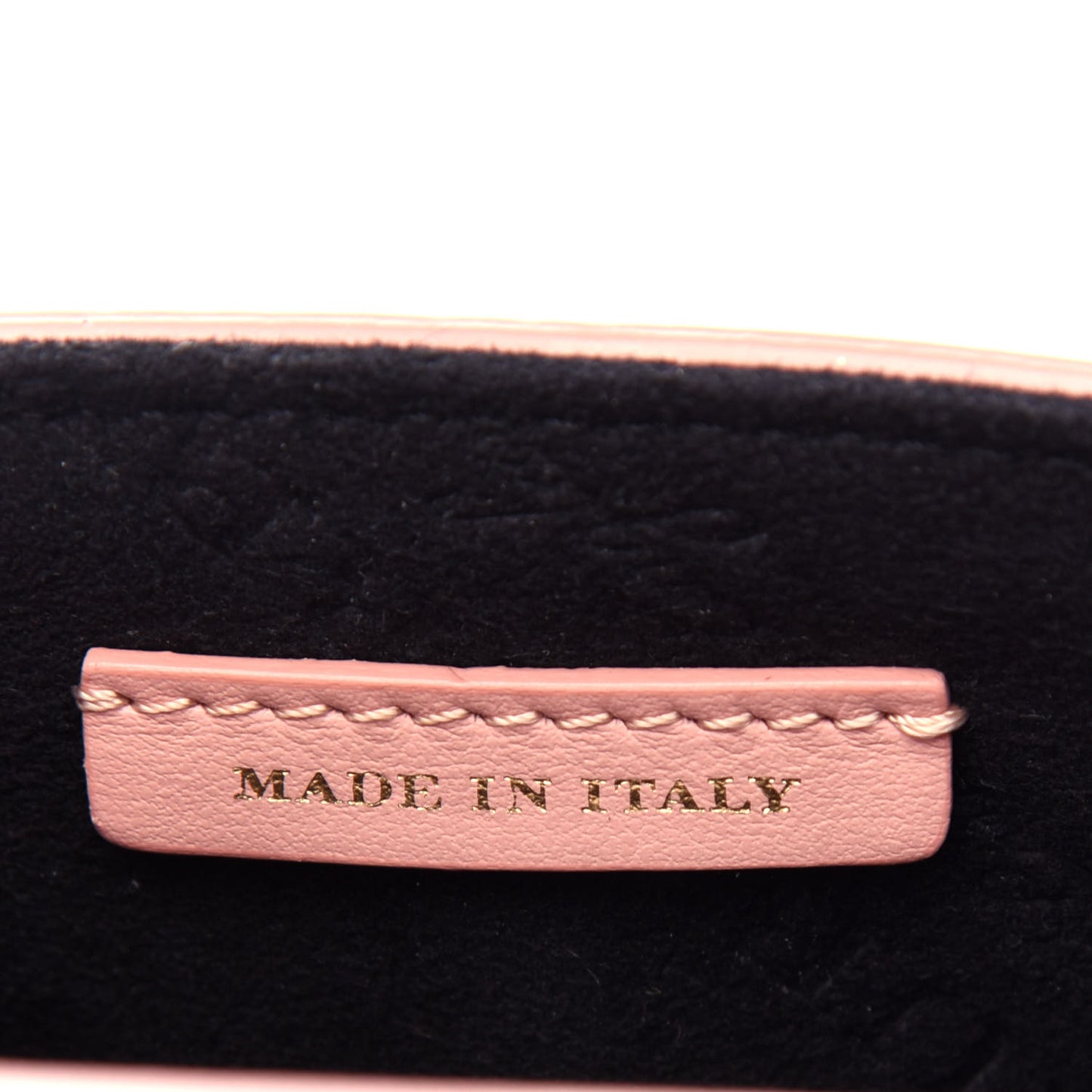 Trench Calfskin Mini DK88 Top Handle Bag Light Pink