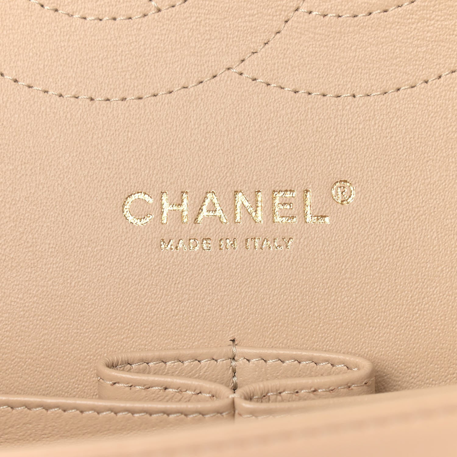 Chanel Lambskin Quilted Jumbo Double Flap Beige Clair 6 of 11