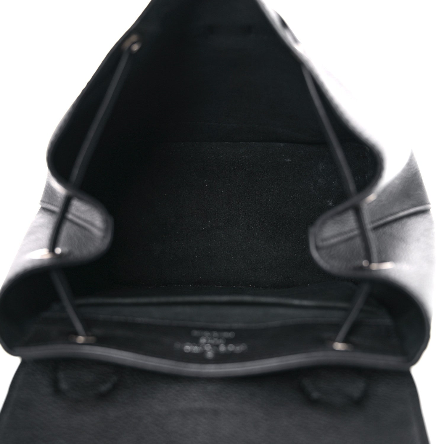 Louis Vuitton Calfskin Lockme Backpack Black 5 of 16