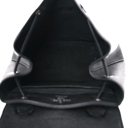 Louis Vuitton Calfskin Lockme Backpack Black 5 of 16