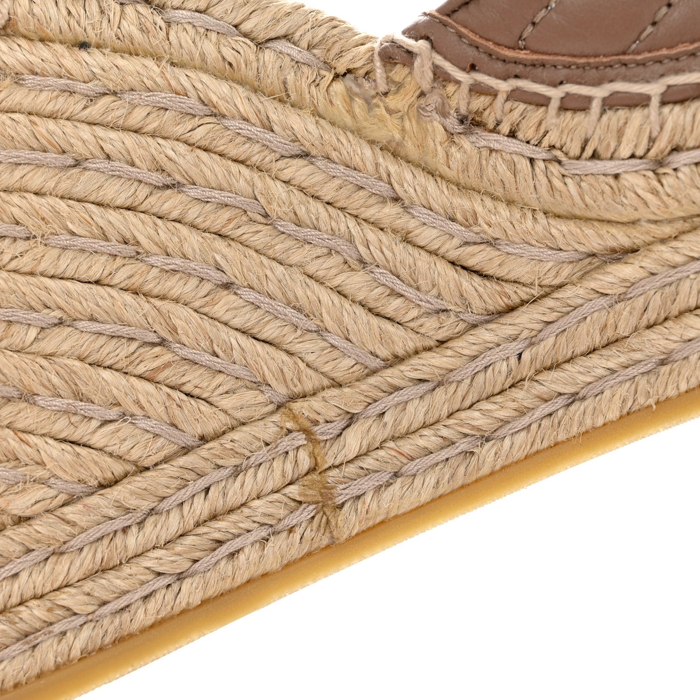 Nappa Matelasse GG Marmont Ankle Wrap Platform 35/120mm Espadrille Wedges 36 Porcelain Rose