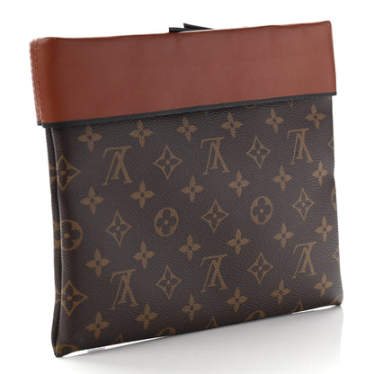 Louis Vuitton Monogram Tuileries Pochette Caramel 3 of 12