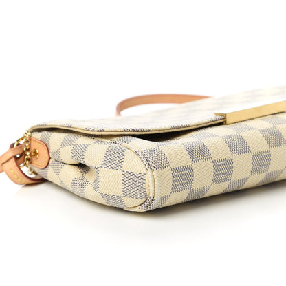 Louis Vuitton Damier Azur Favorite MM 6 of 13