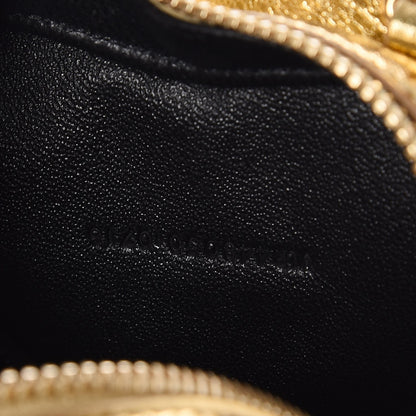 Saint Laurent Metallic Calfskin Matelasse Chevron Monogram Small Love Heart Chain Bag Gold 7 of 7