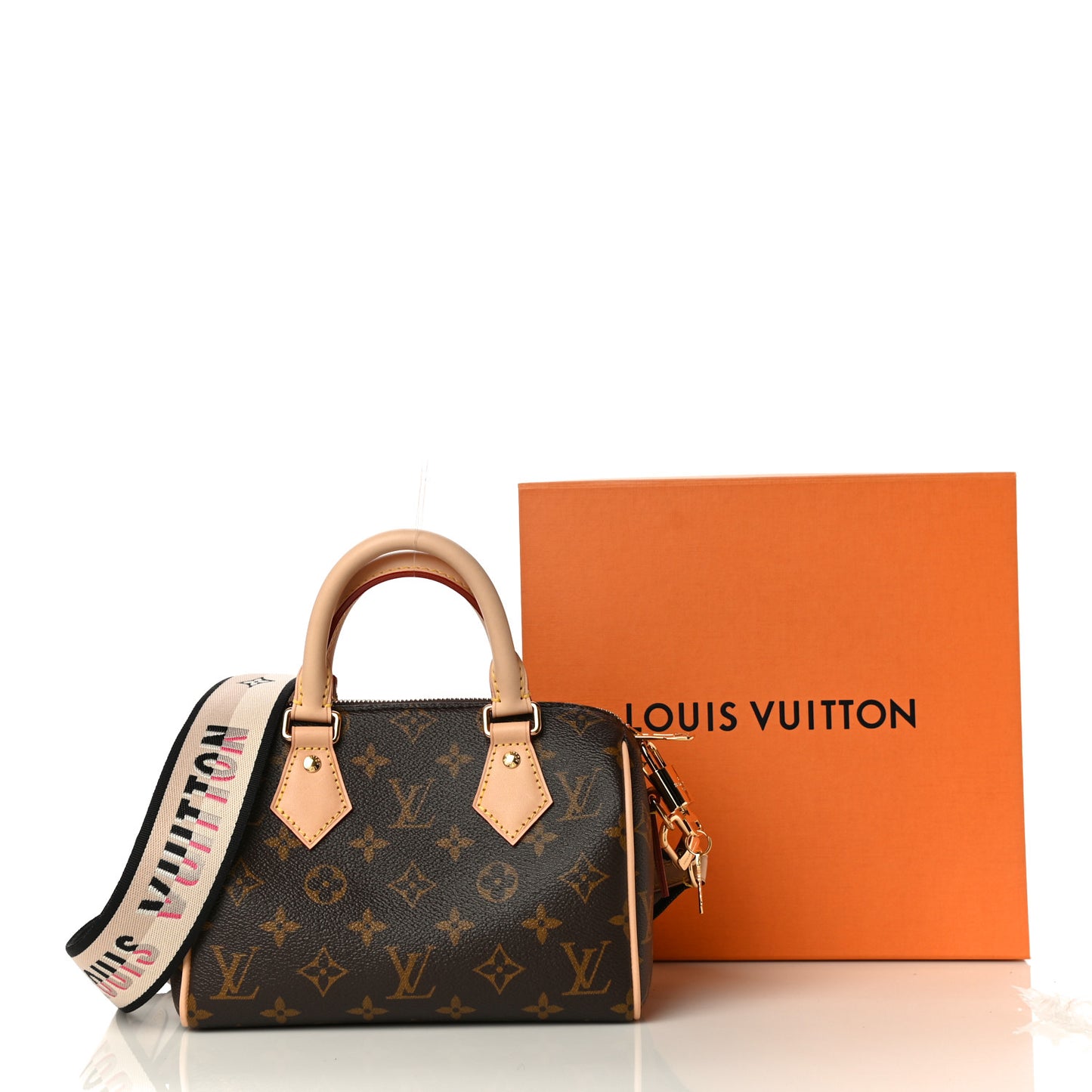 Monogram Speedy Bandouliere 20 Black