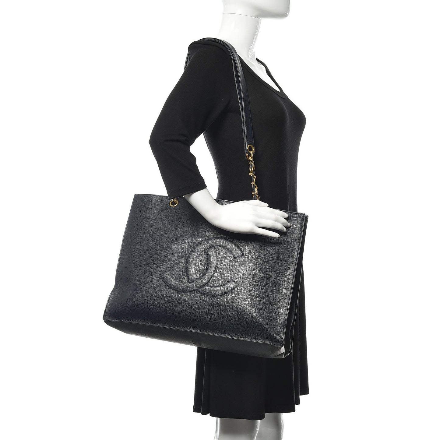 Caviar CC Tote Navy