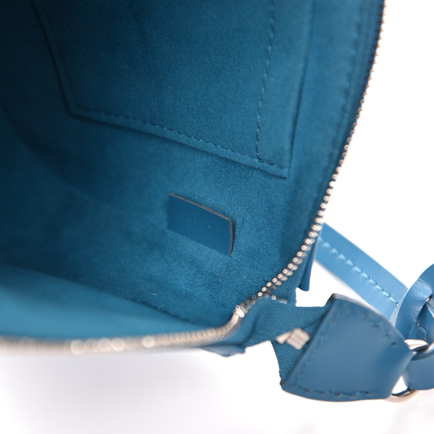 Louis Vuitton Epi Pochette Accessories NM Cyan 6 of 7