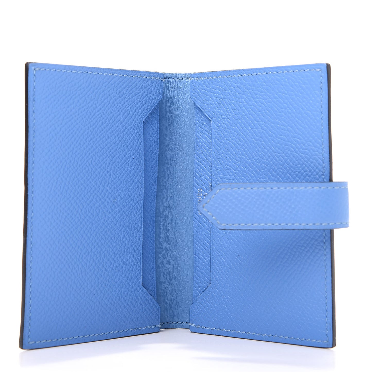 Epsom Bi Color Bearn Card Holder Wallet Paradise Bleu Sapphire