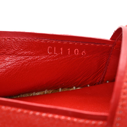 Louis Vuitton Canvas Waterfall Espadrille 36 Rouge 9 of 9