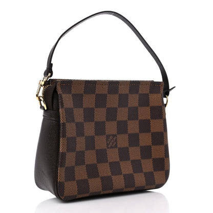 Louis Vuitton Damier Ebene Trousse Make Up Bag Pochette 3 of 10