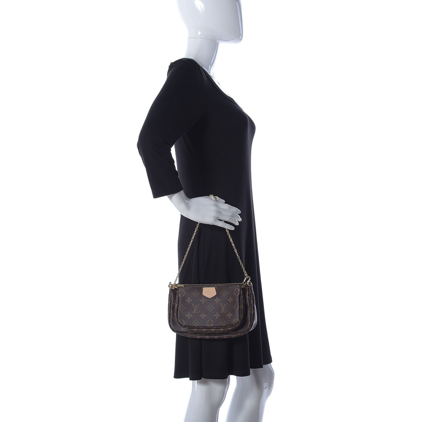 Monogram Multi Pochette Accessories Kaki
