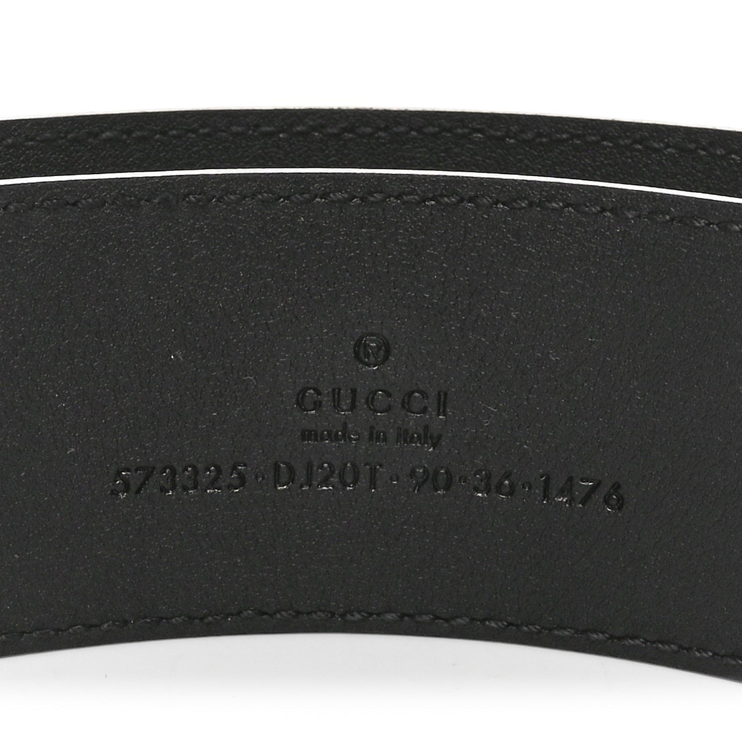 Textured Dollar Calfskin 40mm Belt 90 36 Black