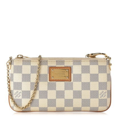 Louis Vuitton Damier Azur Pochette Milla MM 1 of 10
