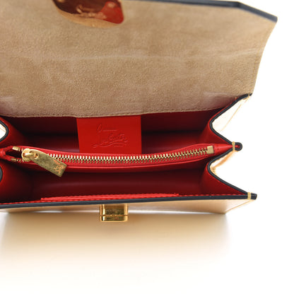 Christian Louboutin Metallic Calfskin Mini Elisa Shoulder Bag Gold 5 of 9