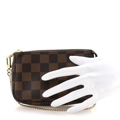 Louis Vuitton Damier Ebene Mini Pochette Accessories 2 of 7