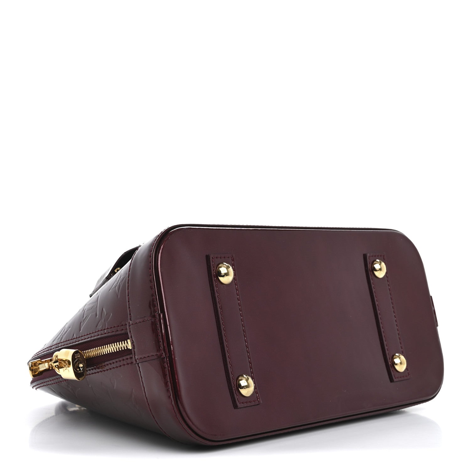 Louis Vuitton Vernis Alma PM Rouge Fauviste 4 of 11