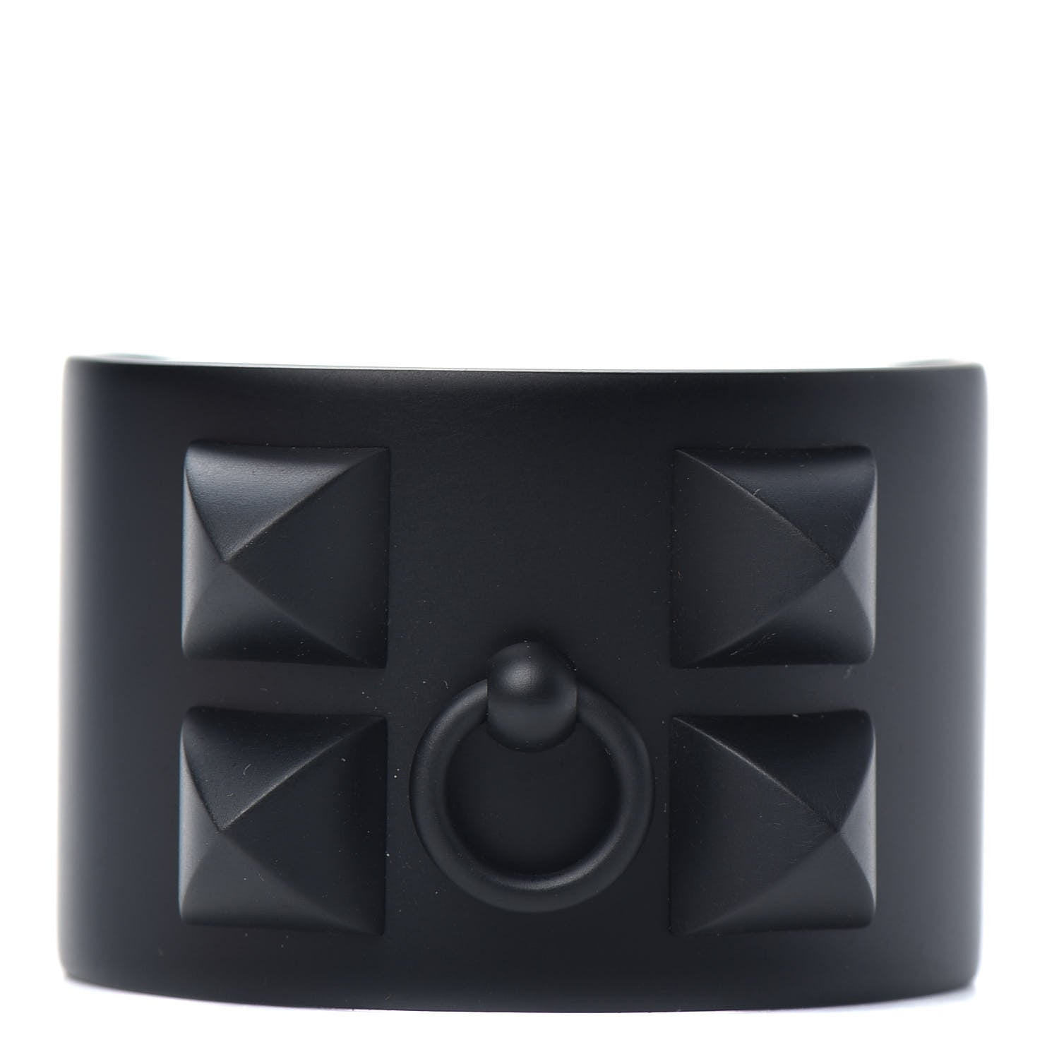 Hermes Aluminium Sunset Collier De Chien CDC Bracelet T2 Noir Intense 1 of 4