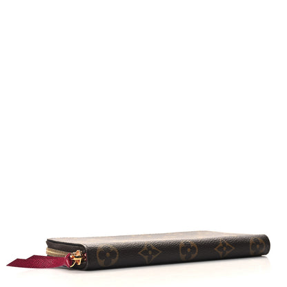 Louis Vuitton Monogram Clemence Wallet Fuchsia 4 of 7
