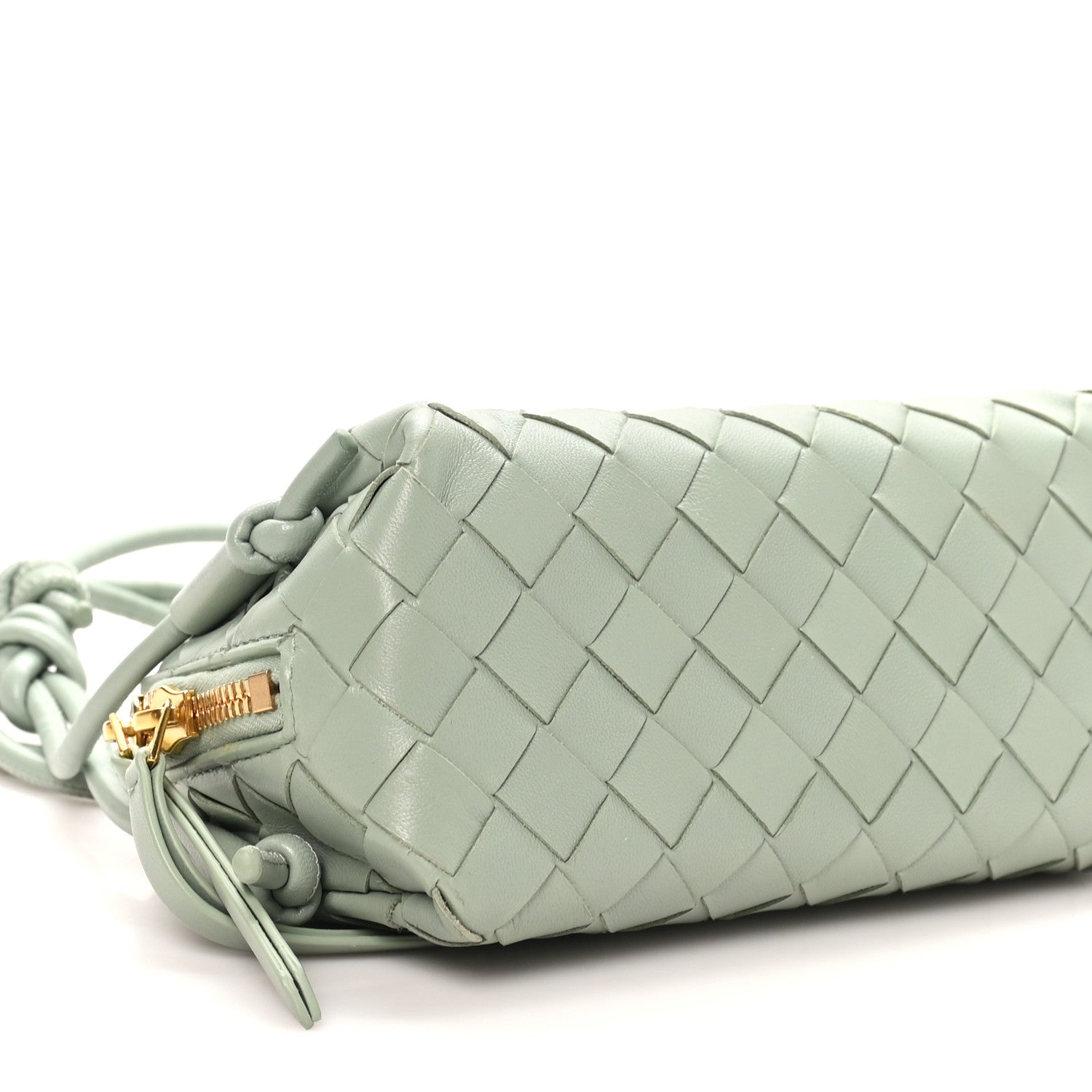 Bottega Veneta Nappa Intrecciato Mini Loop Camera Bag Aloe 8 of 9