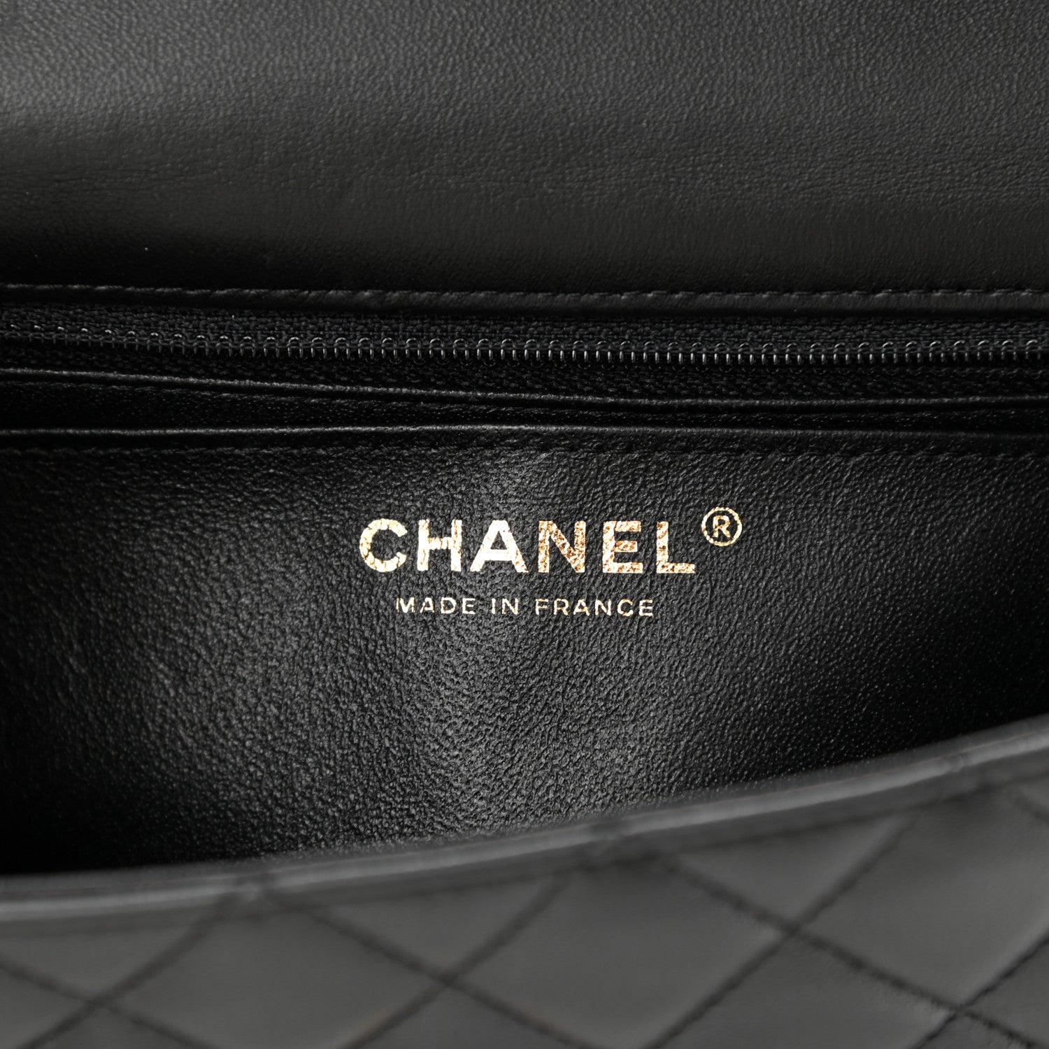 Chanel Lambskin Quilted Mini Rectangular Flap Black 6 of 11
