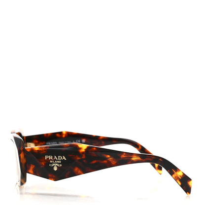 Prada Acetate Symbole Sunglasses SPR 17W Honey Tortoise 4 of 8