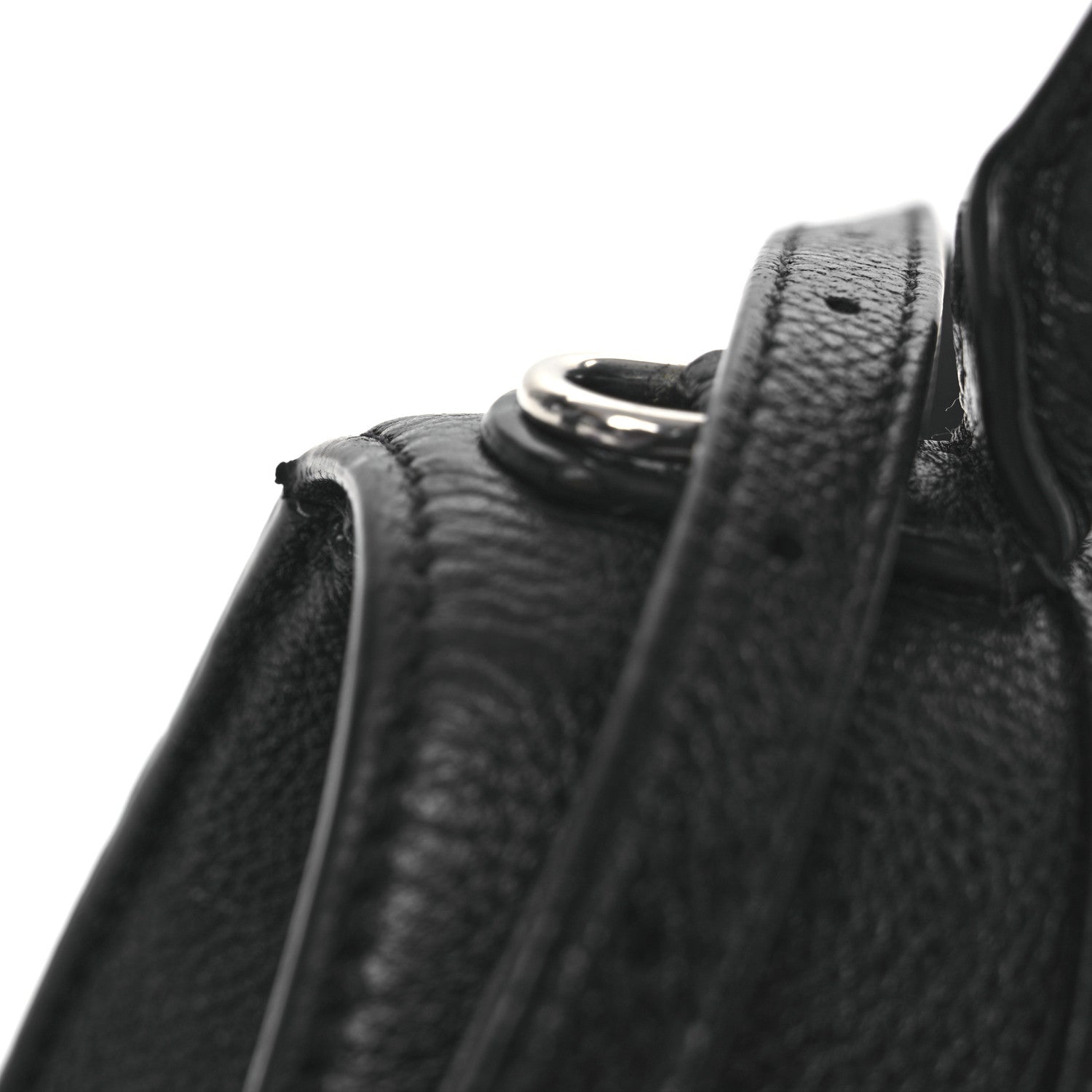 Balenciaga Grained Calfskin Small Hourglass Top Handle Bag Black 18 of 18