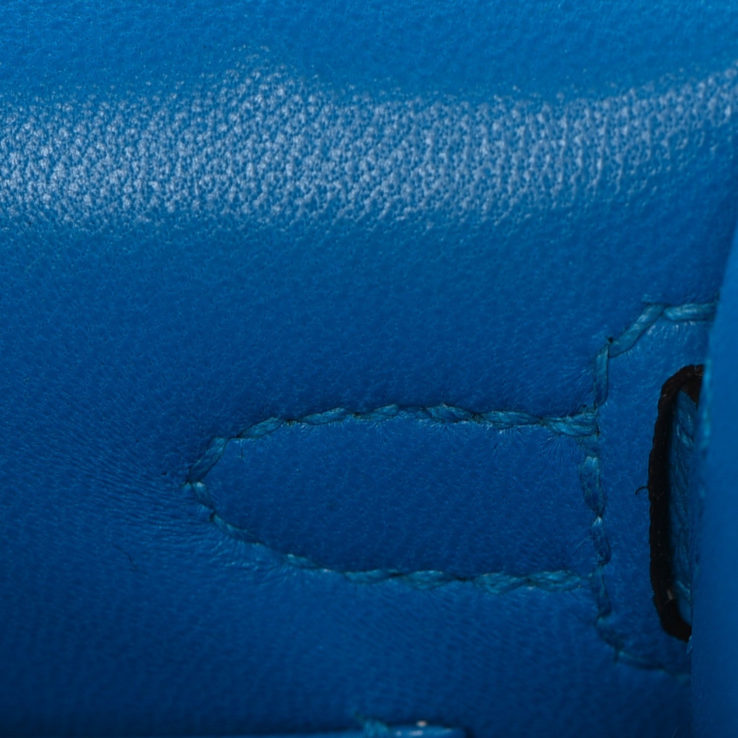 Hermes Chevre Mysore Mini Kelly Sellier 20 Bleu Zanzibar 18 of 29