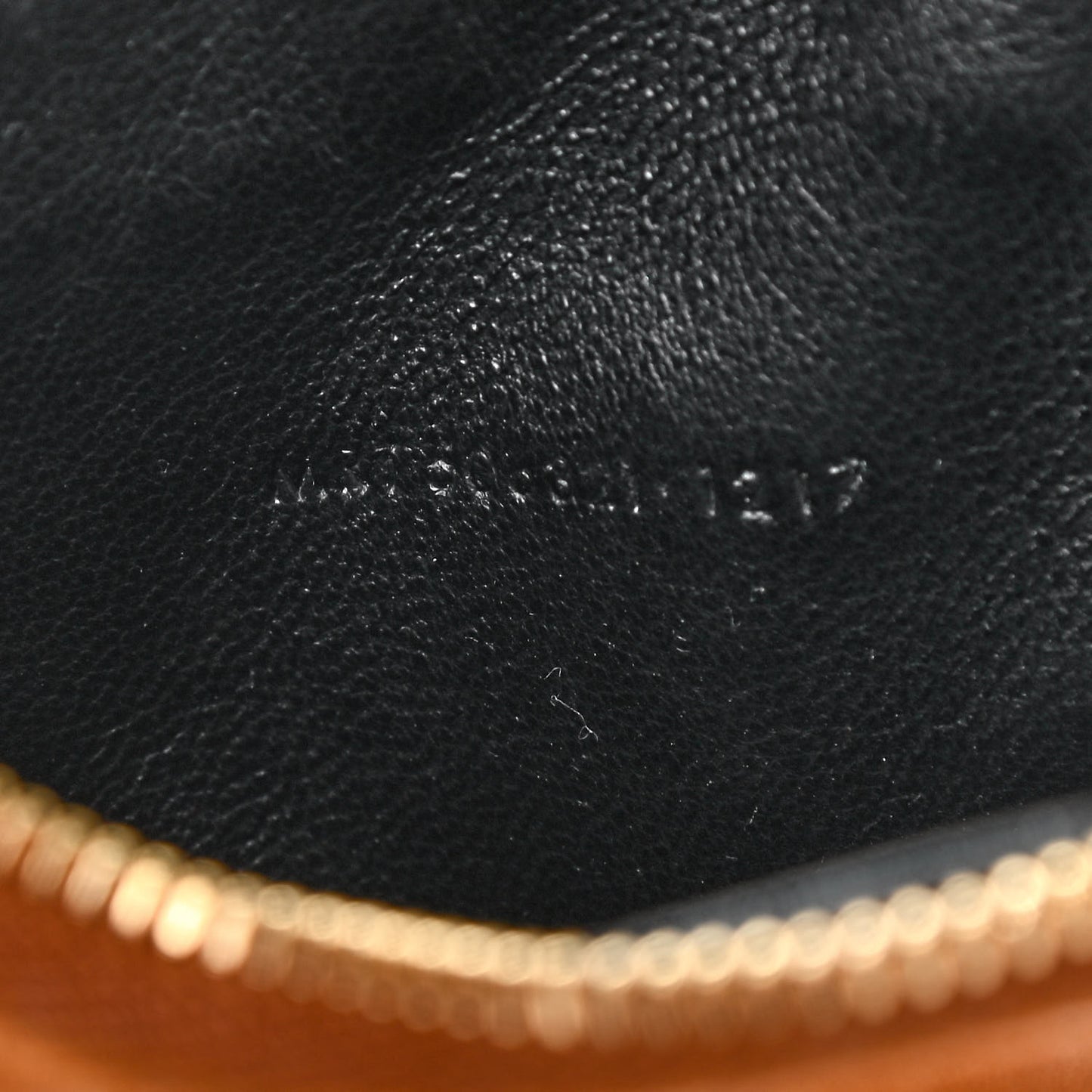 Calfskin Monogram Heart Key Pouch Brown