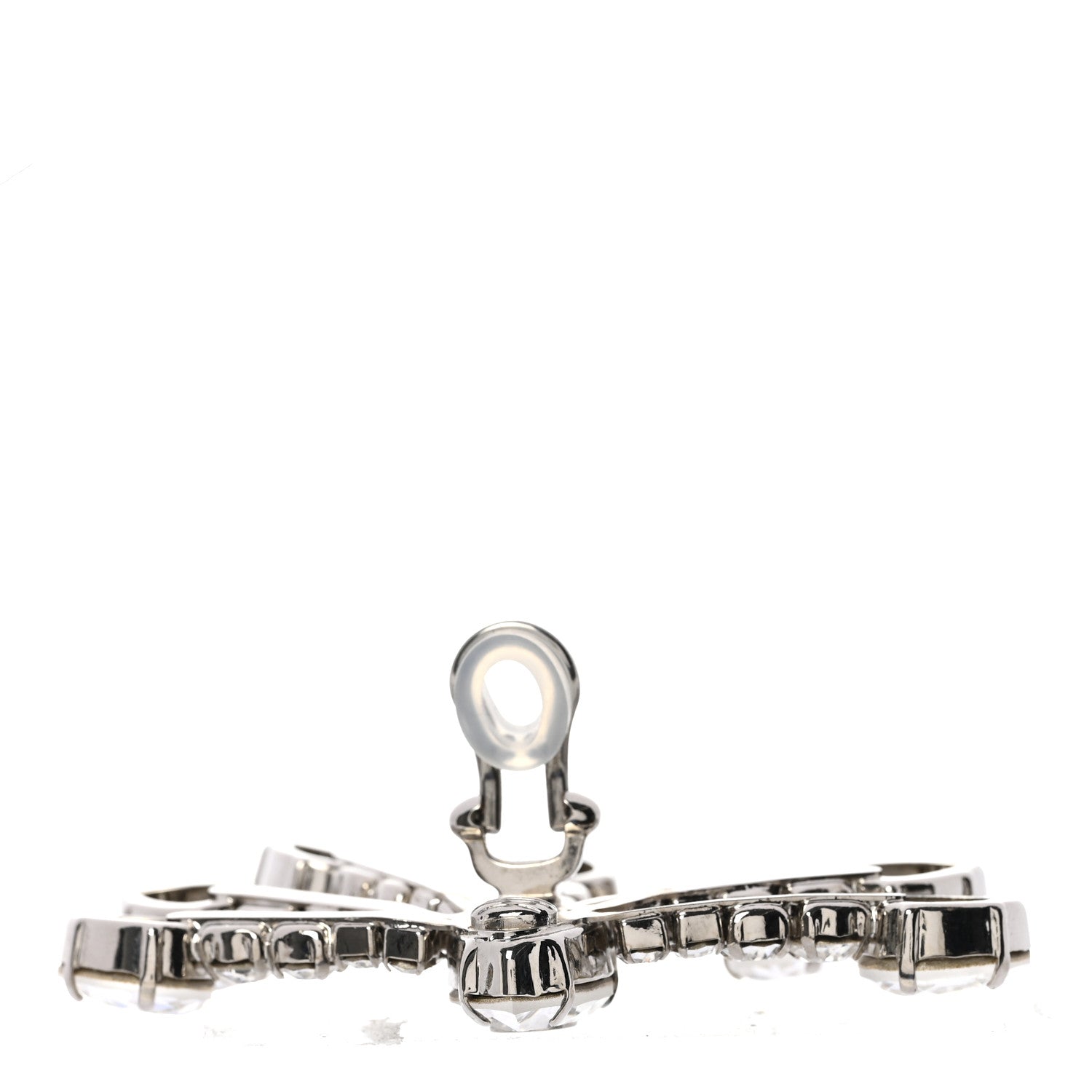 Gucci Crystal Single Earring Silver 3 of 5