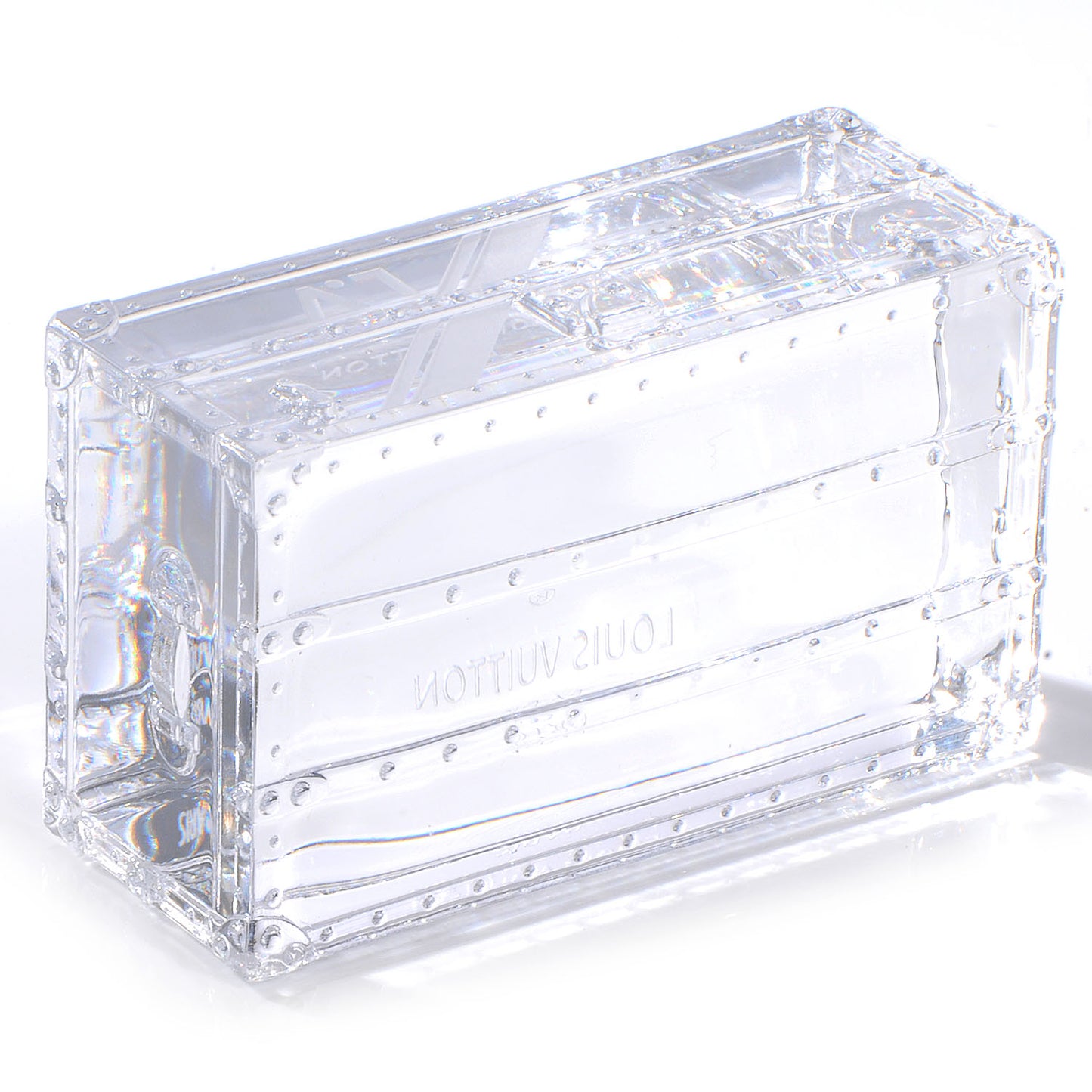 Crystal Trunk Paperweight VIP Gift