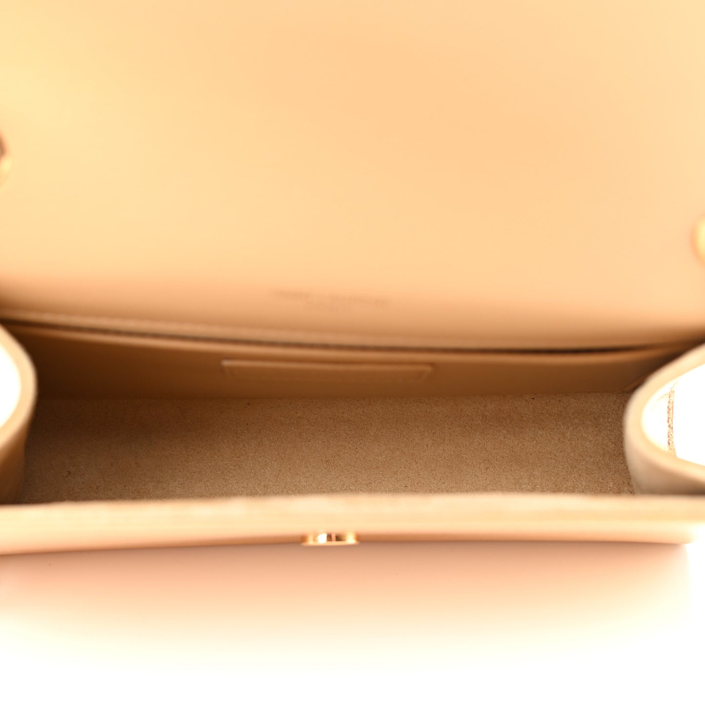 Metallic Calfskin Small Classic Monogram Kate Tassel Satchel Gold