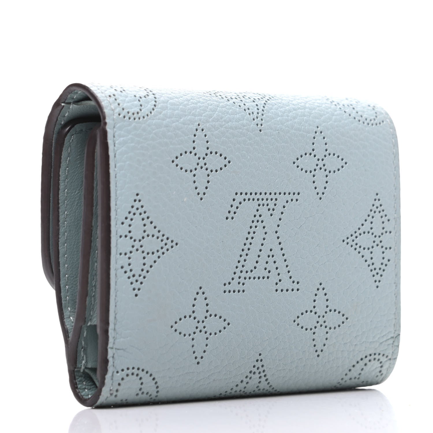Louis Vuitton Mahina Iris XS Wallet Vert Lagon 3 of 10