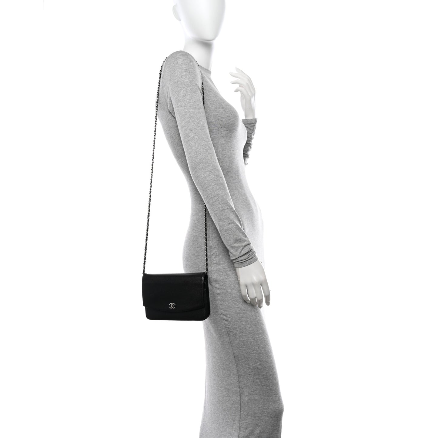 Caviar Sevruga Wallet on Chain WOC Black