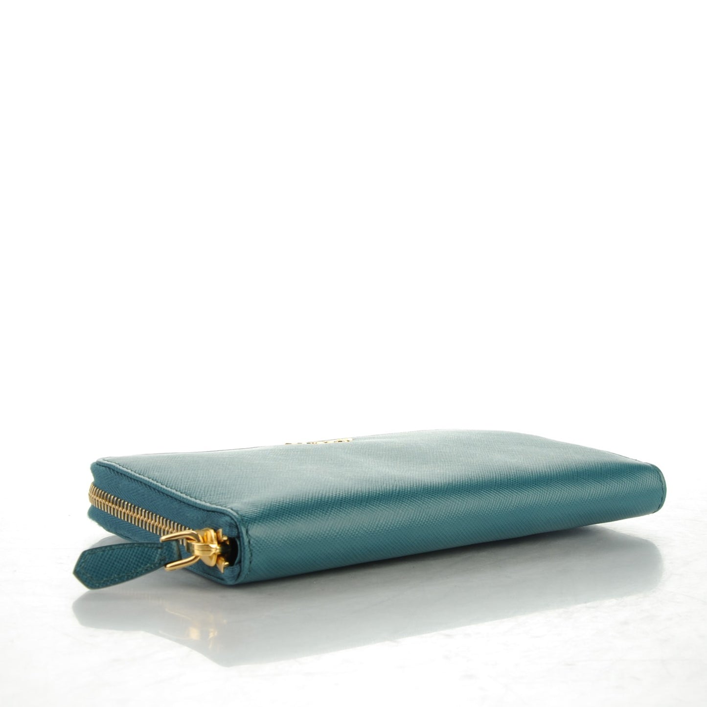 Saffiano Metal Zip Around Wallet Ottanio