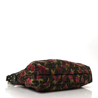 Fendi Zucca Rose Chef Hobo Tobacco 3 of 11