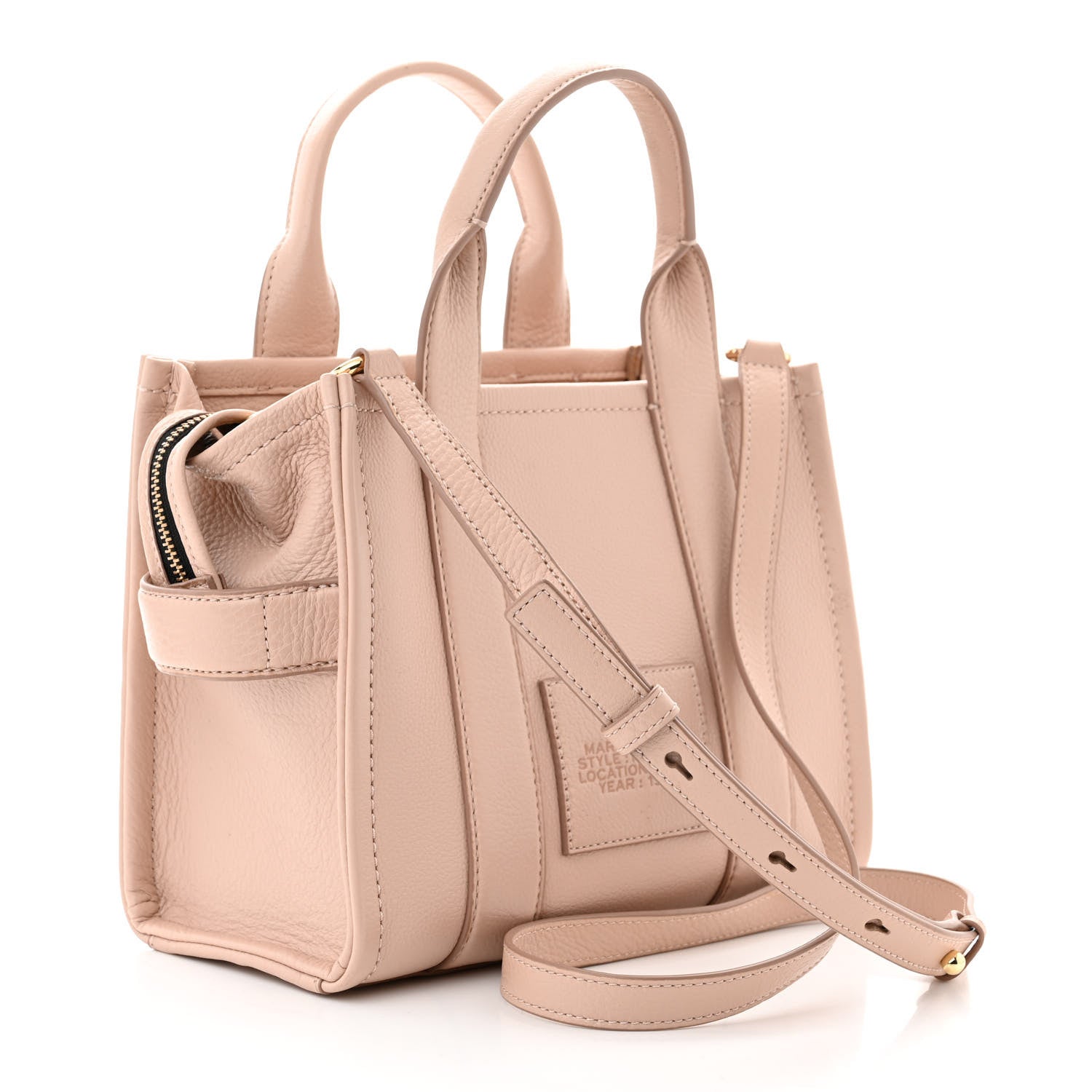 Marc Jacobs Grained Calfskin The Tote Bag Rose Dust 3 of 16