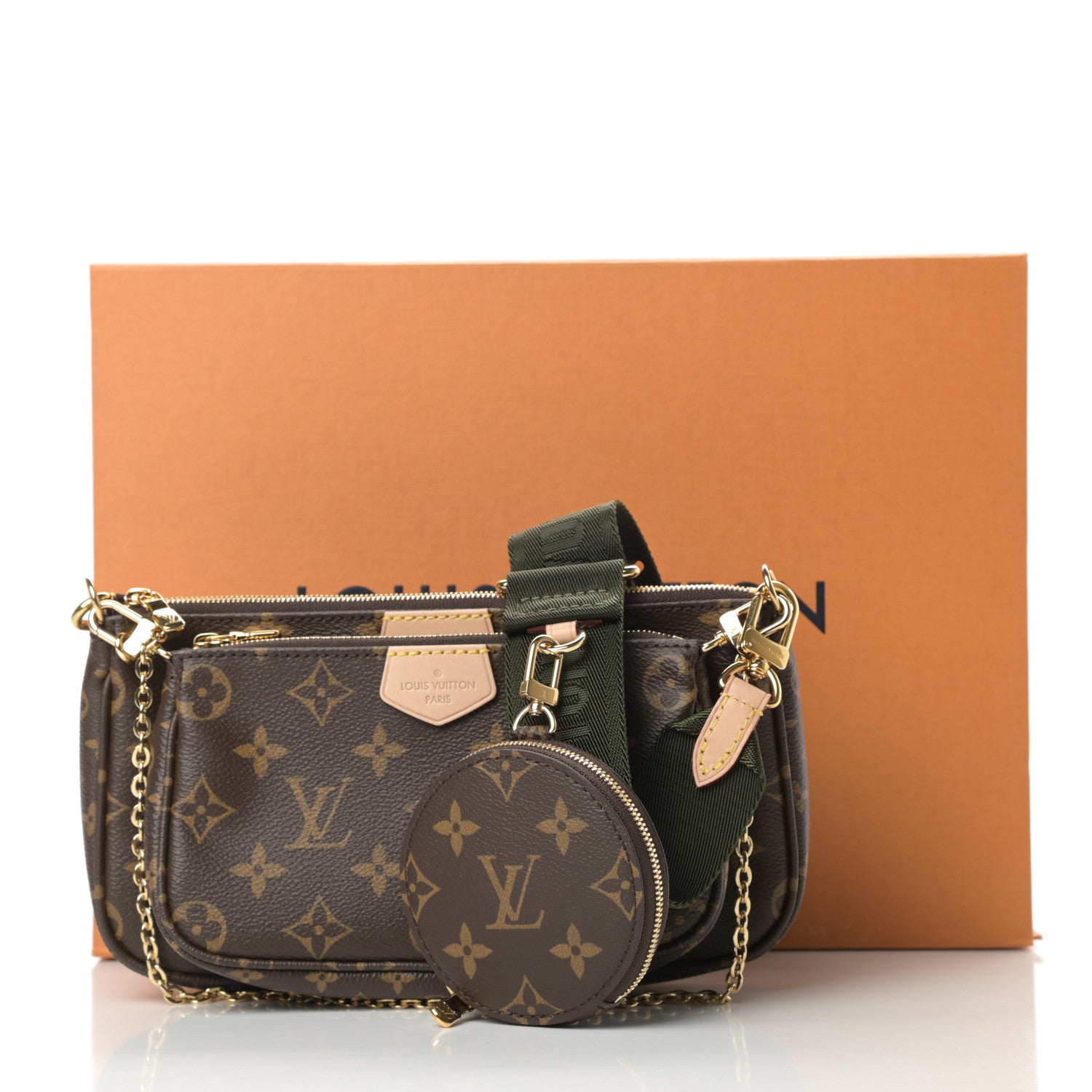 Louis Vuitton Monogram Multi Pochette Accessories Kaki 13 of 13