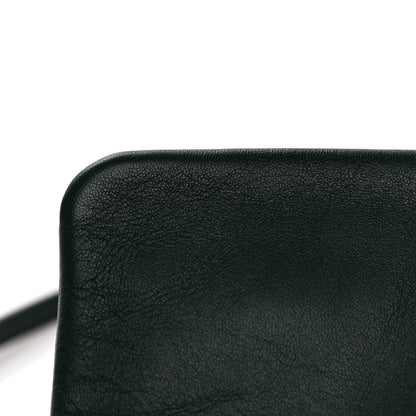 Celine Lambskin Small Trio Crossbody Bag Dark Green 13 of 16