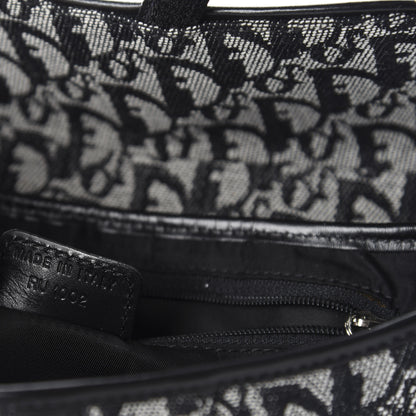 Christian Dior Monogram Saddle Bag Black 9 of 10