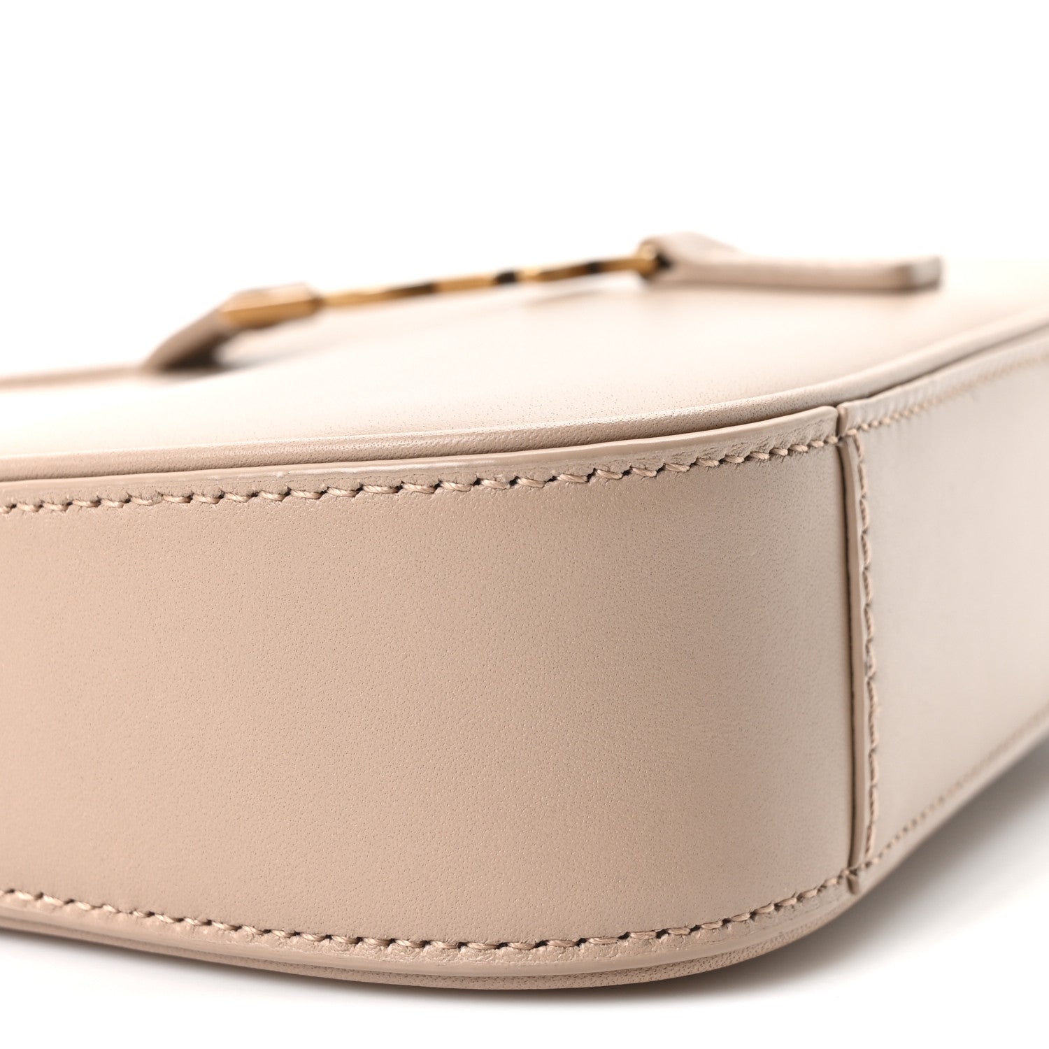 Saint Laurent Vegetable Le 5 A 7 Mini Hobo Dark Beige 9 of 10