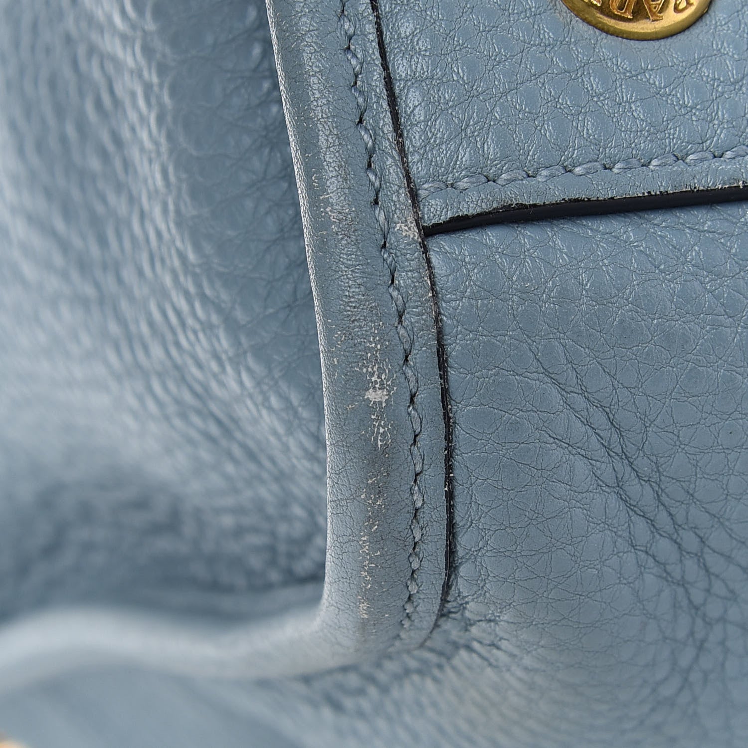 Prada Vitello Daino Top Handle Tote Lago 12 of 12