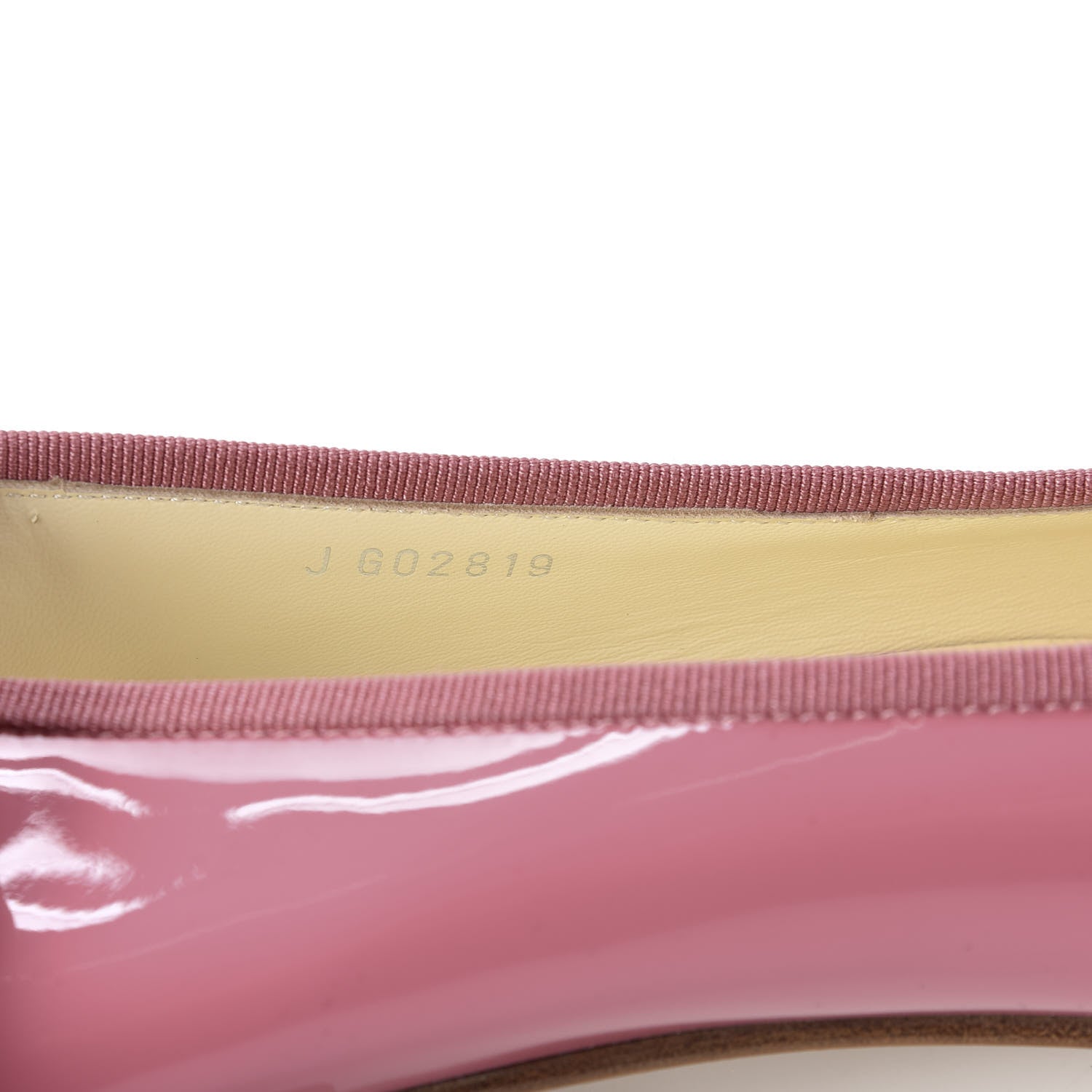 Chanel Patent CC Cap Toe Ballerina Flats 40 Light Pink 9 of 9